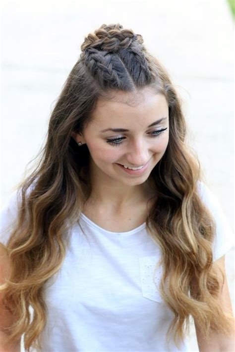 cute teen hairstyles|10 Quick and Easy Hairstyles for the New School .